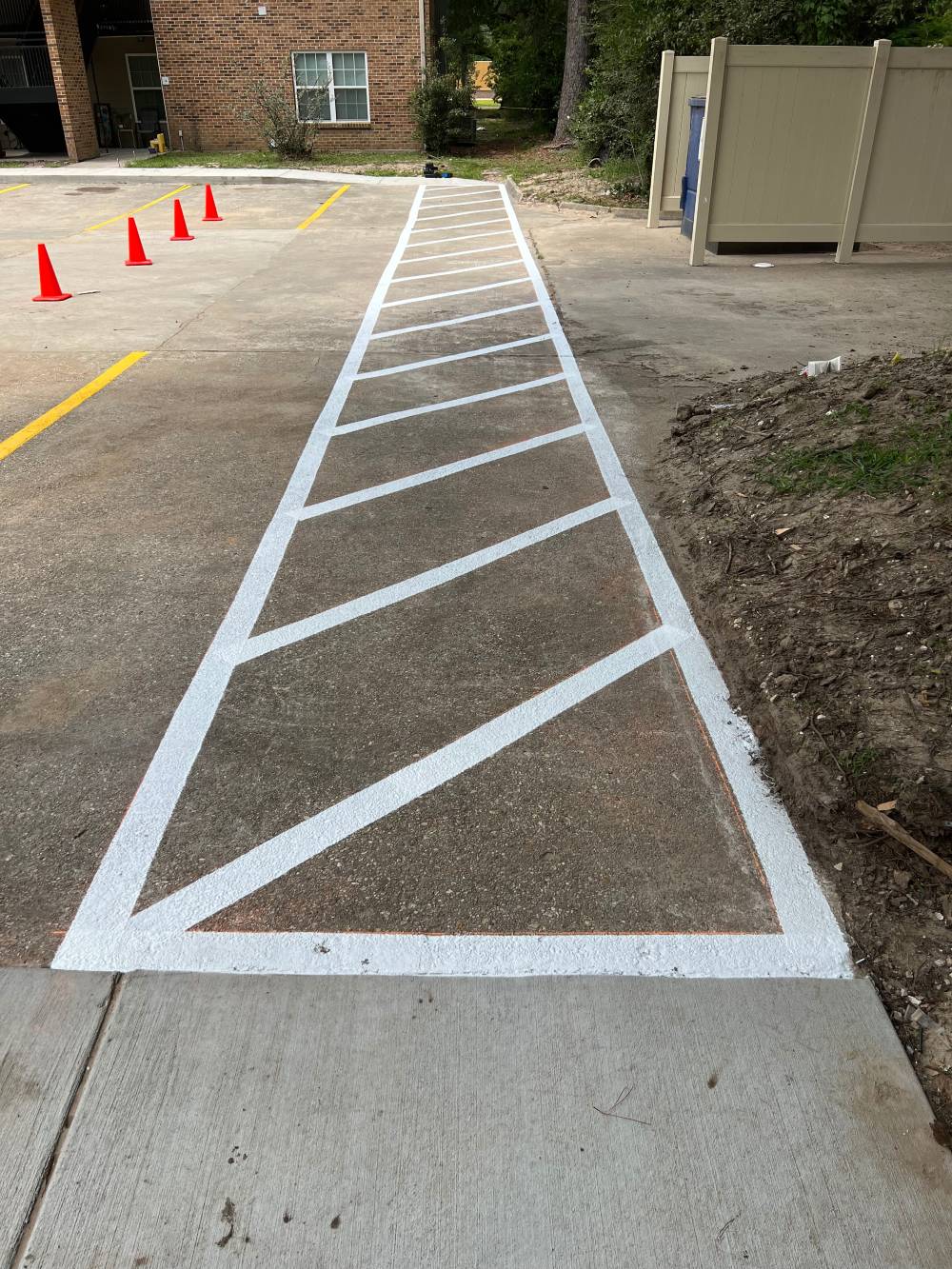 Thermoplastic Line Markings