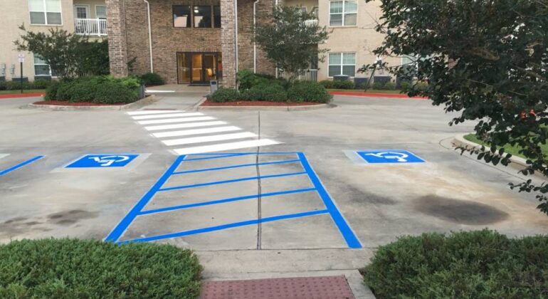 Thermoplastic Striping VS Parking Lot Striping - Know The Difference